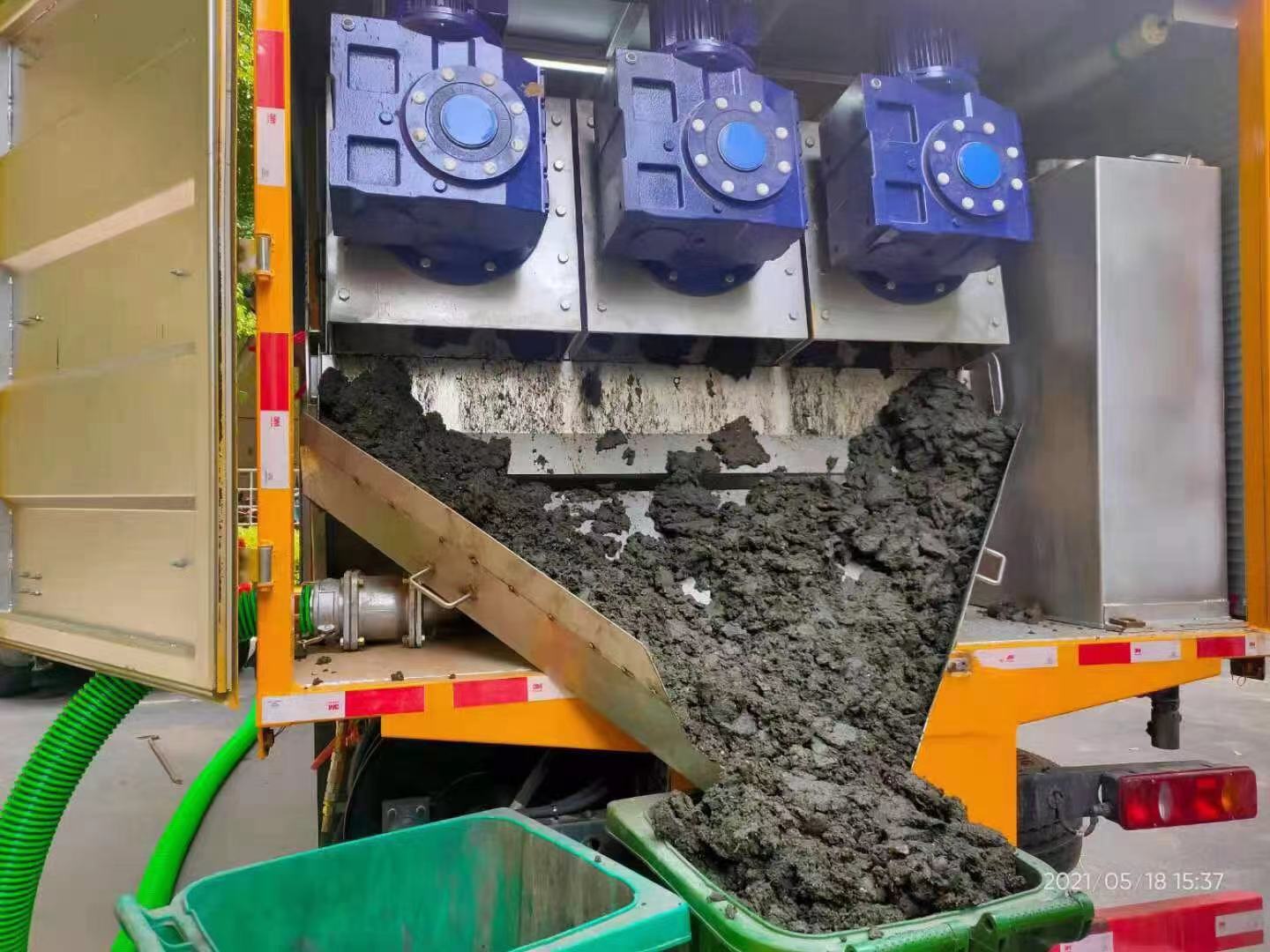 赣县化粪池清掏城市维护站-泥浆净化干湿分离处理